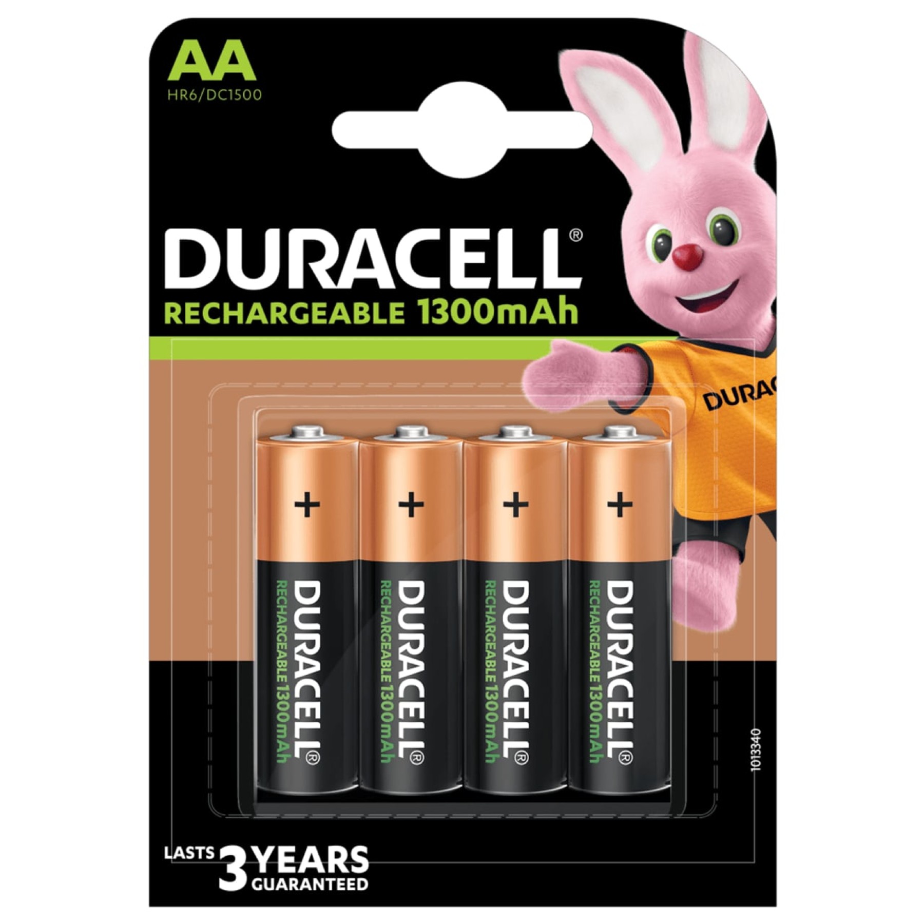 Duracell Rechargeable AA 1300mAh Pack of 4 